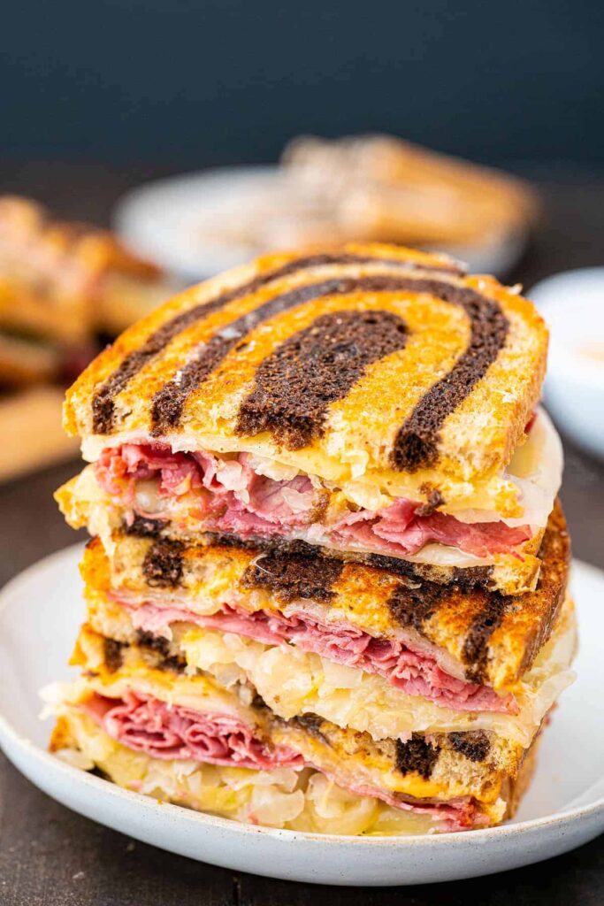 Classic Reuben sandwich