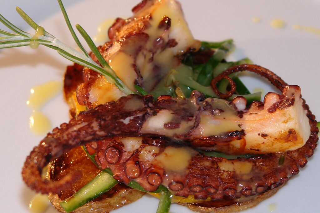 Grilled Octopus at Launderette