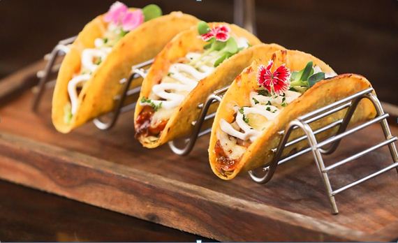 Habanero Mayo-topped Tacos