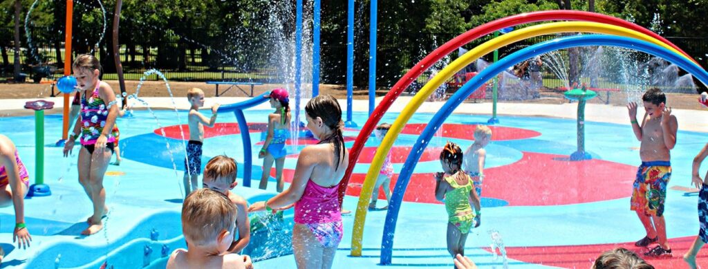 Splash Pads and Water Spray