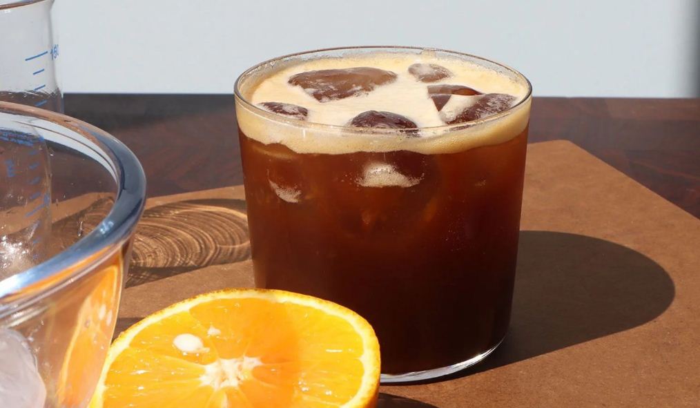 Espresso Tonic with Orange Juice