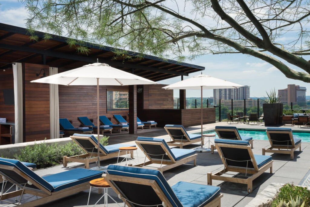 Hotel Van Zandt Pool Deck
