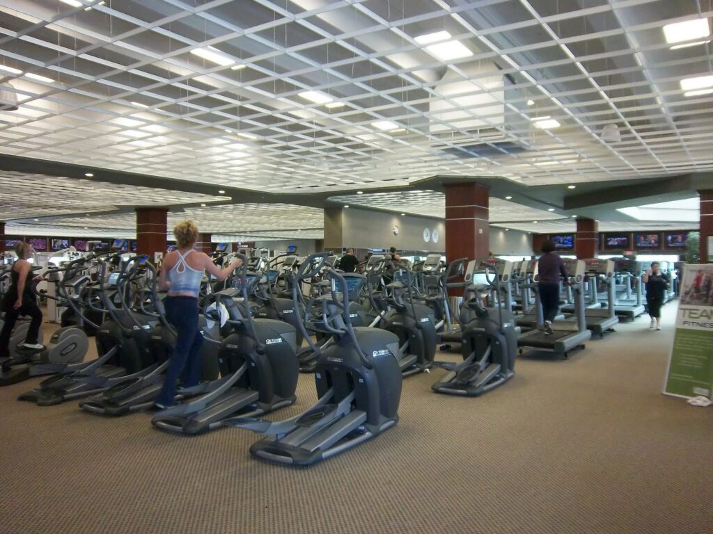 Lifetime Fitness Gym Interior