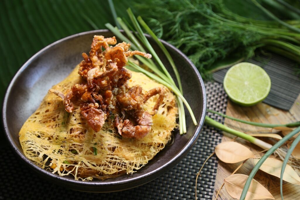 Pad Thai Egg Net