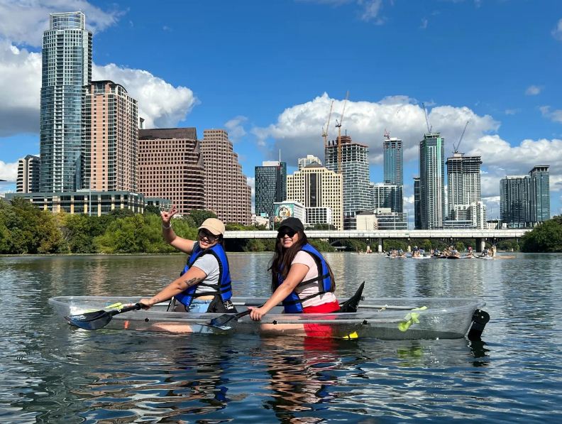 Paddle Boarding at Lady Bird Lake