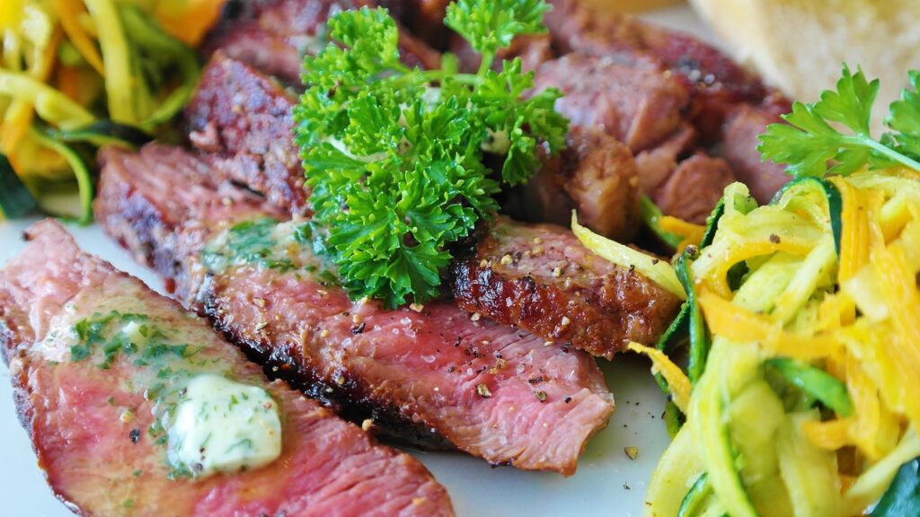 Slow Cooked Steaks in Oven
