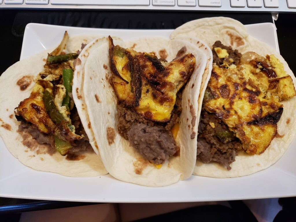Thai-style Tacos