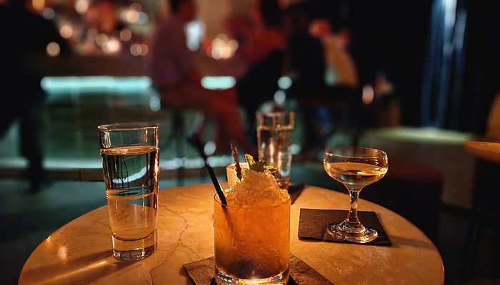 Lively Drinks at Garage Cocktail Bar