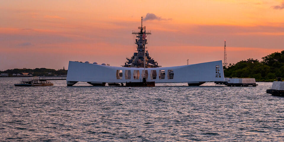 SS Arizona Memorial and Pearl Harbor