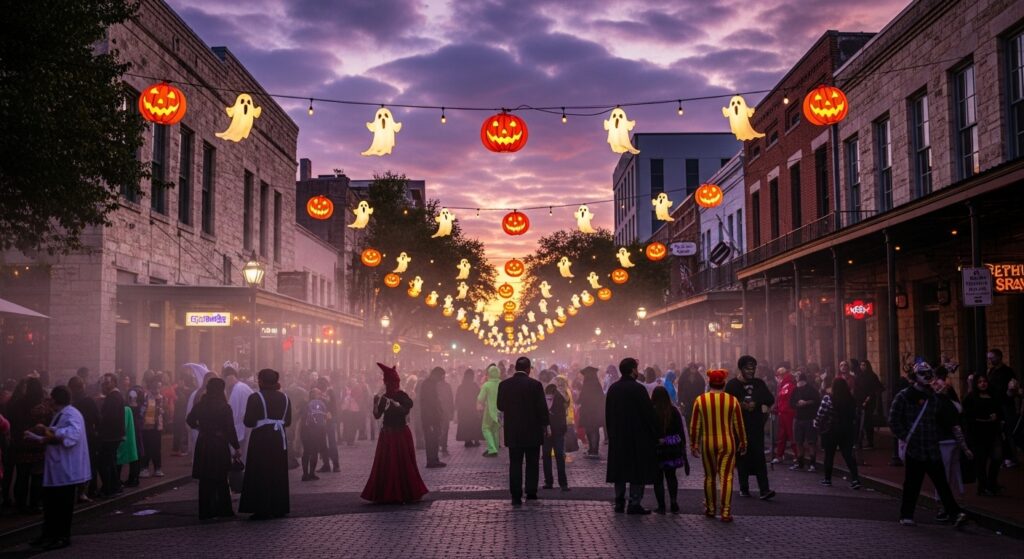 6th street austin Halloween party