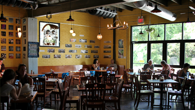Coffee at Bouldin Creek Cafe