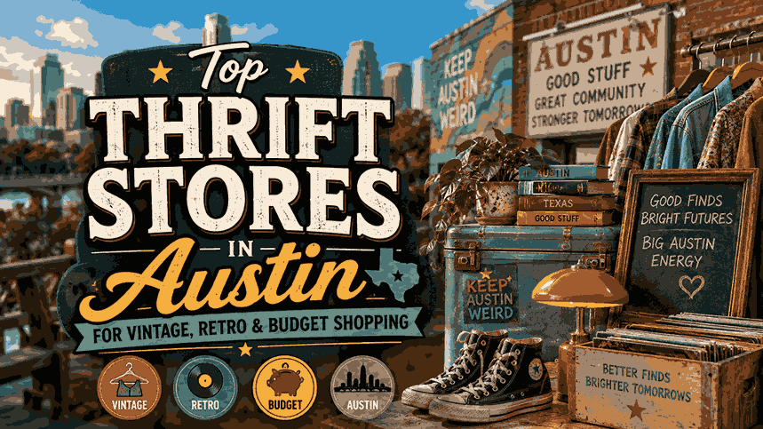 Top Thrift Stores in Austin for Vintage, Retro & Budget Shopping